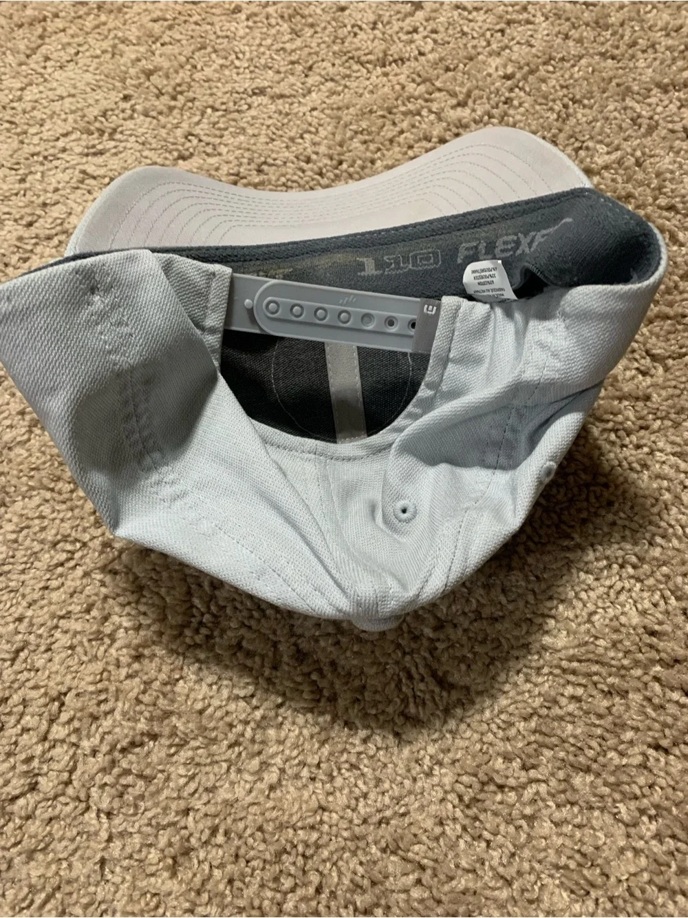 Men's Grey Patch Baseball Cap